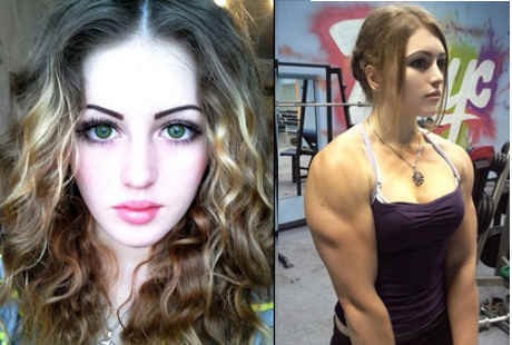 Yulia Viktorovna Vins, Wanita Berwajah Barbie Tapi Berotot Hercules