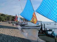 Perjalanan dari Jakarta menuju Pantai Pasir Putih di Situbondo cukup menguras tenaga. Jika lancar, Anda bisa menghabiskan waktu hingga 17 jam dengan mobil. Kalau dari Surabaya, jaraknya sekitar 4 jam saja (Rivki/detikTravel)