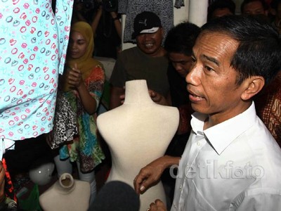 Usai Peresmian, Jokowi Langsung Tinjau Blok G