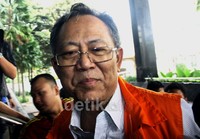 Dada belum mendapatkan izin untuk menghadiri sertijab Wali Kota Bandung. Lamhot Aritonang/detikFoto.