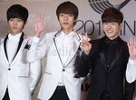 Keakraban Infinite di Jumpa Pers Jakarta