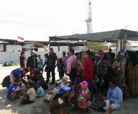 Tuntut Kompensasi, Warga Duduki Pintu Masuk Lokasi Pengeboran PetroChina