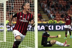 Tiga poin dari laga dengan Cagliari ini membuat Milan terdongkrak posisinya ke urutan enam dengan tiga poin di dapat. Sementara Cagliari bertahan di posisi 11 dengan poin tiga. REUTERS/Alessandro Garofalo.
