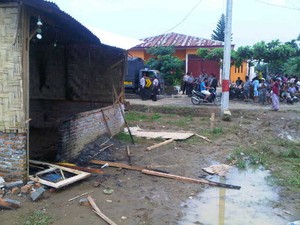 Sengketa Tanah Garapan di Deli Serdang Sumut, 13 Rumah Dirusak