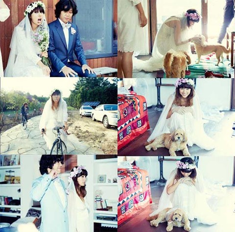 Lee Hyori Bagikan Foto Pernikahan dengan Lee Sang Hoon