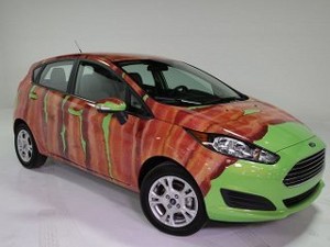 Cat Ford Fiesta Terinpirasi dari Bacon Babi