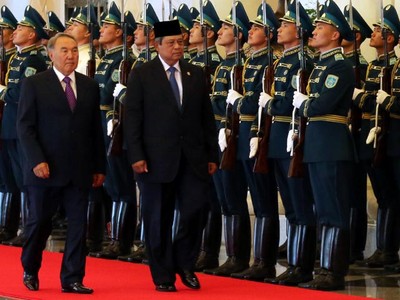 SBY Kuker ke Kazakhstan