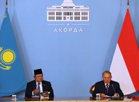 Selain itu, kunjungan SBY ini juga untuk memperingati 20 tahun hubungan diplomatik kedua negara. Dudi Anung/Setpres.