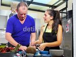 Serunya Hannah Al Rasyid Syuting Street Food Chef