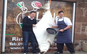 Restoran Skotlandia Ini Beli Halibut Raksasa 103 Kg Seharga Rp 25 Juta