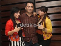 Juwita dan Jelita saat ditemui di kawasan Kebon Jeruk, Jakarta Barat, Rabu (4/9/2013). Gus Mun/detikHOT.