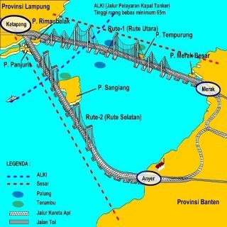 Ini Dia 5 Bagian Penting Jembatan Selat Sunda Sepanjang 29 Km