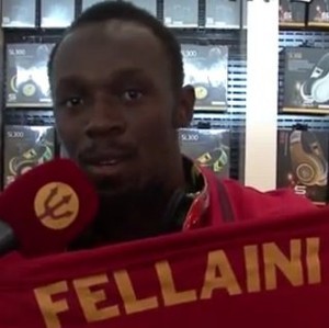 Usain Bolt Doakan Fellaini Sukses