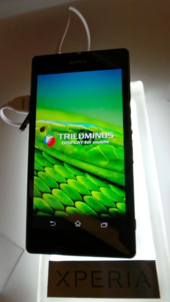 Dari segi desain, Xperia Z1 tidak jauh dari pendahulunya Xperia Z. Memiliki layar 5 inch dengan resolusi 1920x1080 pixel.