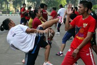 PB Federasi Olahraga Karate do Indonesia (FORKI) menetapkan target juara umum pada SEA Games di Myanmar 2013.