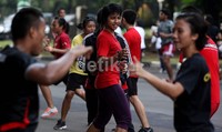 Target itu tidak lepas dari pembinaan berlapis atlet yang telah diterapkan FORKI. Setidaknya ada tujuh lapis atlet yang telah dibuat. Ketujuh lapis itu akan turun dalam berbagai kejuaraan sebelum SEA Games yang dianggap FORKI sebagai puncak performa para atlet.