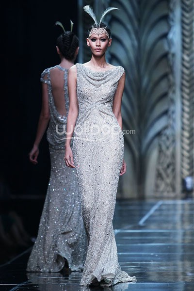 Sebastian Gunawan Trend Show 2014 MODMUSE at Ballroom Hotel Mulia. Senayan. Jakarta. 03 September 2013. [Foto: Mohammad Abduh/Wolipop]