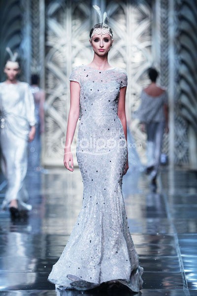 Sebastian Gunawan Trend Show 2014 MODMUSE at Ballroom Hotel Mulia. Senayan. Jakarta. 03 September 2013. [Foto: Mohammad Abduh/Wolipop]