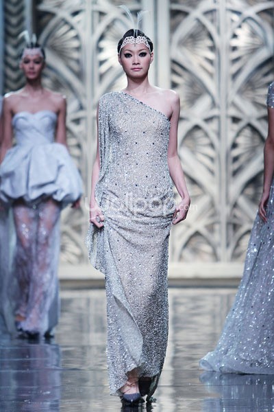 Sebastian Gunawan Trend Show 2014 MODMUSE at Ballroom Hotel Mulia. Senayan. Jakarta. 03 September 2013. [Foto: Mohammad Abduh/Wolipop]