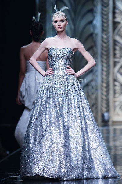 Sebastian Gunawan Trend Show 2014 MODMUSE at Ballroom Hotel Mulia. Senayan. Jakarta. 03 September 2013. [Foto: Mohammad Abduh/Wolipop]