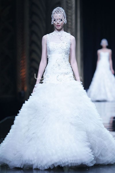 Sebastian Gunawan Trend Show 2014 MODMUSE at Ballroom Hotel Mulia. Senayan. Jakarta. 03 September 2013. [Foto: Mohammad Abduh/Wolipop]