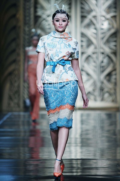 Sebastian Gunawan Trend Show 2014 MODMUSE at Ballroom Hotel Mulia. Senayan. Jakarta. 03 September 2013. [Foto: Mohammad Abduh/Wolipop]