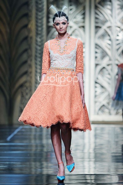 Sebastian Gunawan Trend Show 2014 MODMUSE at Ballroom Hotel Mulia. Senayan. Jakarta. 03 September 2013. [Foto: Mohammad Abduh/Wolipop]