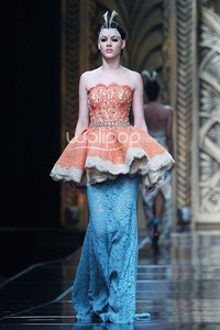 Sebastian Gunawan Trend Show 2014 MODMUSE at Ballroom Hotel Mulia. Senayan. Jakarta. 03 September 2013. [Foto: Mohammad Abduh/Wolipop]