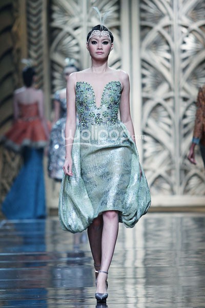 Sebastian Gunawan Trend Show 2014 MODMUSE at Ballroom Hotel Mulia. Senayan. Jakarta. 03 September 2013. [Foto: Mohammad Abduh/Wolipop]