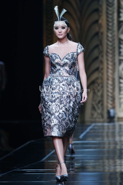 Sebastian Gunawan Trend Show 2014 MODMUSE at Ballroom Hotel Mulia. Senayan. Jakarta. 03 September 2013. [Foto: Mohammad Abduh/Wolipop]