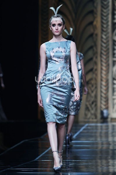 Sebastian Gunawan Trend Show 2014 MODMUSE at Ballroom Hotel Mulia. Senayan. Jakarta. 03 September 2013. [Foto: Mohammad Abduh/Wolipop]