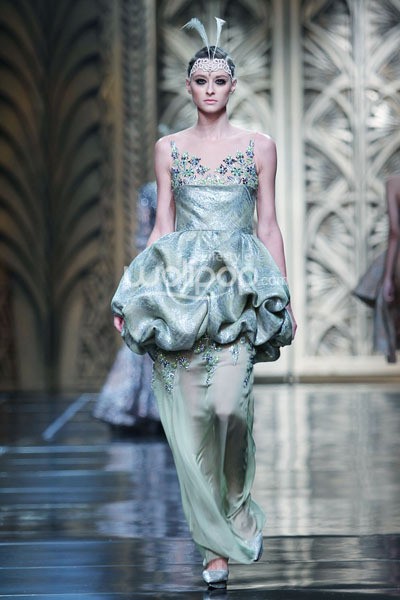 Sebastian Gunawan Trend Show 2014 MODMUSE at Ballroom Hotel Mulia. Senayan. Jakarta. 03 September 2013. [Foto: Mohammad Abduh/Wolipop]