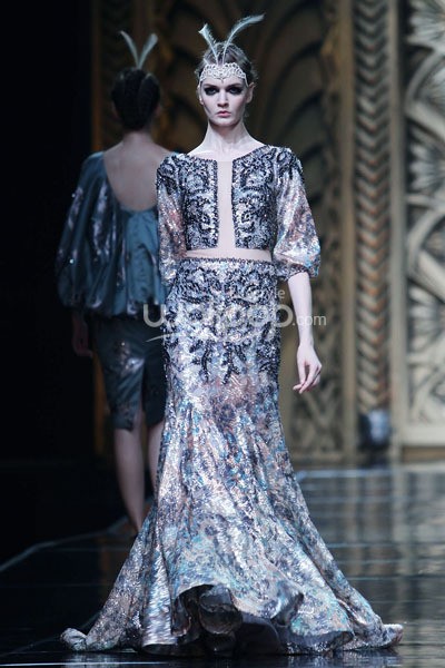 Sebastian Gunawan Trend Show 2014 MODMUSE at Ballroom Hotel Mulia. Senayan. Jakarta. 03 September 2013. [Foto: Mohammad Abduh/Wolipop]