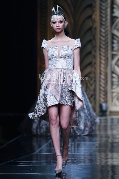 Sebastian Gunawan Trend Show 2014 MODMUSE at Ballroom Hotel Mulia. Senayan. Jakarta. 03 September 2013. [Foto: Mohammad Abduh/Wolipop]