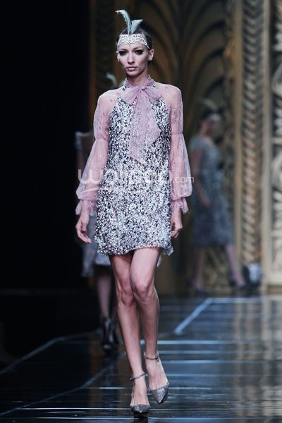 Sebastian Gunawan Trend Show 2014 MODMUSE at Ballroom Hotel Mulia. Senayan. Jakarta. 03 September 2013. [Foto: Mohammad Abduh/Wolipop]