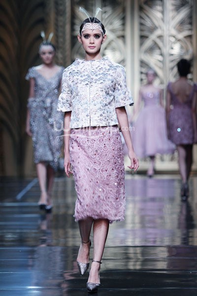 Sebastian Gunawan Trend Show 2014 MODMUSE at Ballroom Hotel Mulia. Senayan. Jakarta. 03 September 2013. [Foto: Mohammad Abduh/Wolipop]