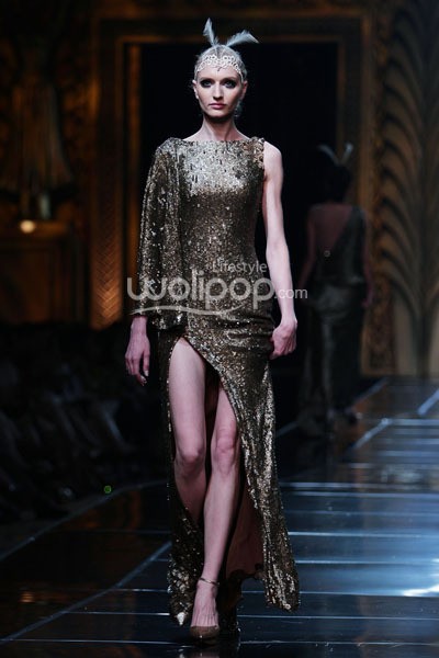 Sebastian Gunawan Trend Show 2014 MODMUSE at Ballroom Hotel Mulia. Senayan. Jakarta. 03 September 2013. [Foto: Mohammad Abduh/Wolipop]