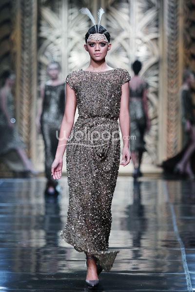 Sebastian Gunawan Trend Show 2014 MODMUSE at Ballroom Hotel Mulia. Senayan. Jakarta. 03 September 2013. [Foto: Mohammad Abduh/Wolipop]