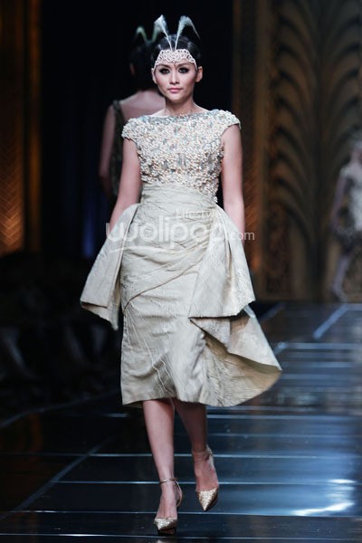 Sebastian Gunawan Trend Show 2014 MODMUSE at Ballroom Hotel Mulia. Senayan. Jakarta. 03 September 2013. [Foto: Mohammad Abduh/Wolipop]