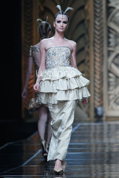 Sebastian Gunawan Trend Show 2014 MODMUSE at Ballroom Hotel Mulia. Senayan. Jakarta. 03 September 2013. [Foto: Mohammad Abduh/Wolipop]