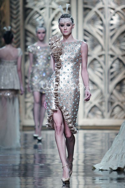 Sebastian Gunawan Trend Show 2014 MODMUSE at Ballroom Hotel Mulia. Senayan. Jakarta. 03 September 2013. [Foto: Mohammad Abduh/Wolipop]