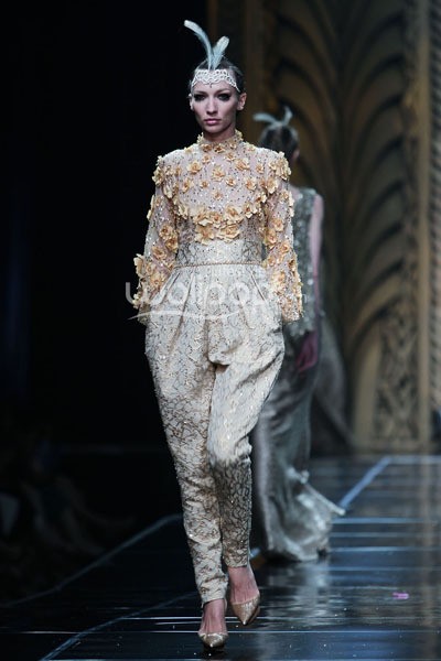 Sebastian Gunawan Trend Show 2014 MODMUSE at Ballroom Hotel Mulia. Senayan. Jakarta. 03 September 2013. [Foto: Mohammad Abduh/Wolipop]