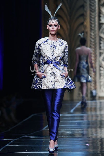 Sebastian Gunawan Trend Show 2014 MODMUSE at Ballroom Hotel Mulia. Senayan. Jakarta. 03 September 2013. [Foto: Mohammad Abduh/Wolipop]