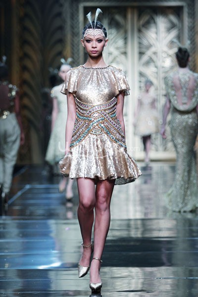 Sebastian Gunawan Trend Show 2014 MODMUSE at Ballroom Hotel Mulia. Senayan. Jakarta. 03 September 2013. [Foto: Mohammad Abduh/Wolipop]