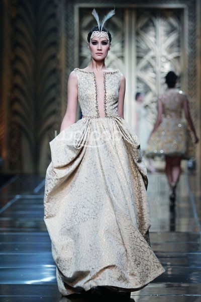 Sebastian Gunawan Trend Show 2014 MODMUSE at Ballroom Hotel Mulia. Senayan. Jakarta. 03 September 2013. [Foto: Mohammad Abduh/Wolipop]