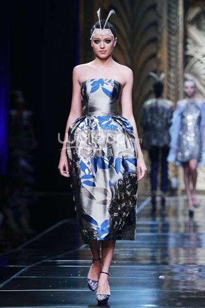 Sebastian Gunawan Trend Show 2014 MODMUSE at Ballroom Hotel Mulia. Senayan. Jakarta. 03 September 2013. [Foto: Mohammad Abduh/Wolipop]