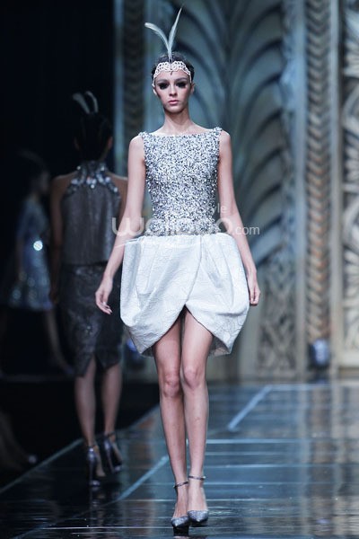 Sebastian Gunawan Trend Show 2014 MODMUSE at Ballroom Hotel Mulia. Senayan. Jakarta. 03 September 2013. [Foto: Mohammad Abduh/Wolipop]