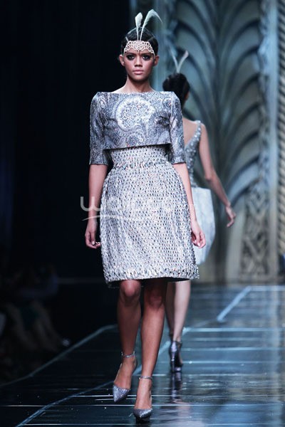 Sebastian Gunawan Trend Show 2014 MODMUSE at Ballroom Hotel Mulia. Senayan. Jakarta. 03 September 2013. [Foto: Mohammad Abduh/Wolipop]