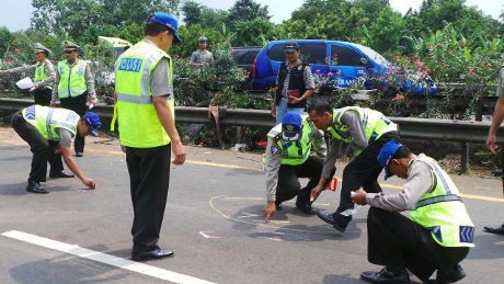 Polres Jaktim: Lancer Dul Berkecepatan 105,8 Km/Jam Saat Tabrakan