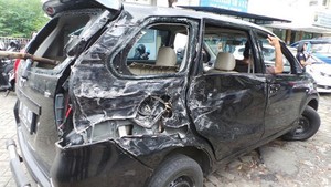 Ini Kondisi Avanza yang Terlibat Kecelakaan Maut di Jagorawi